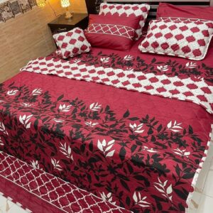 7 Piece Printed Comforter Set – Luxurious Comfort & Style