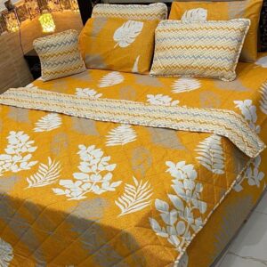 7 Piece Printed Comforter Set – Luxurious Comfort & Style