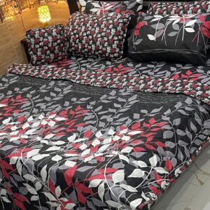 7 Piece Printed Comforter Set – Luxurious Comfort & Style