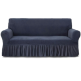 Dark Silver Sofa Cover
